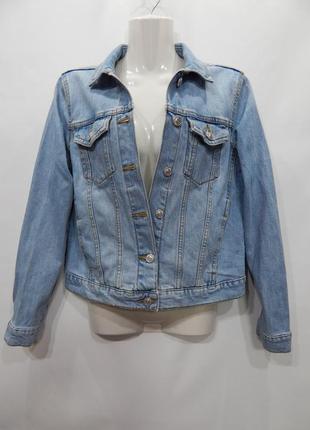 Куртка джинсовая женская vintage denim pimkie, ukr 44-46, eur 38 017dg (в указанном размере, только 1 шт)