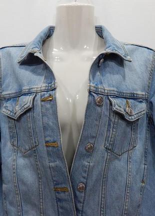 Куртка джинсовая женская vintage denim pimkie, ukr 44-46, eur 38 017dg (в указанном размере, только 1 шт)2 фото