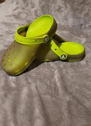 Шлепанцы crocs, оригинал, j 2 р.