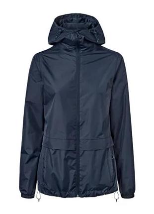 Легка дощова куртка «pack me», темно-синя tchibo (німеччина), розмір 34 євро2 фото