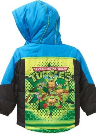 Куртка для хлопчиків ninja turtles nickelodeon. розмір 5т. оригінал - сша5 фото