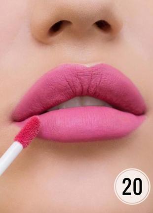 Матовая помада aden liquid lipstick аден 20 номер1 фото