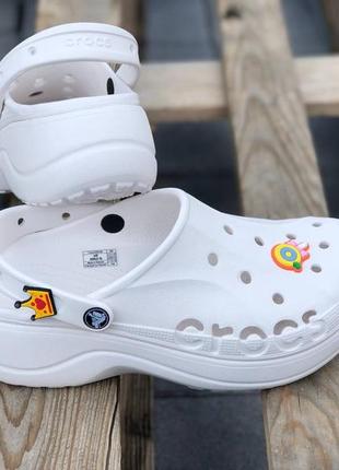 Crocs bayaband platform кроксы на платформе разные цвета