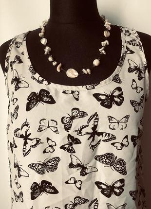 Блузка в метелики2 фото