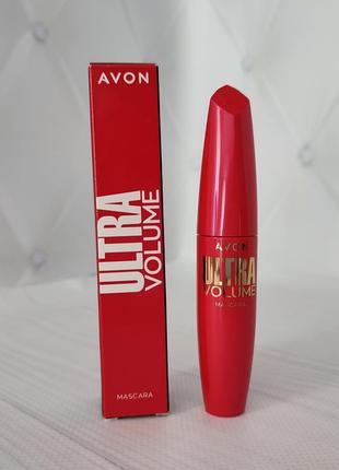 Туш для вій "ультраоб'єм" avon