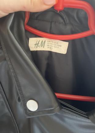 Чорна демісезонна куртка h&m4 фото