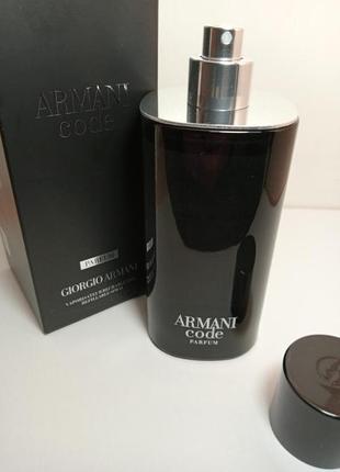 Armani code homme parfum парфюмированная вода для мужчин1 фото