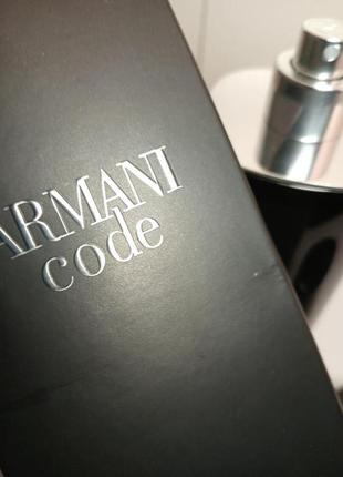 Armani code homme parfum парфумована вода для чоловіків3 фото