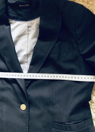 Пиджак, жакет massimo dutti оригинал бренд размер s,m указан размер 42, cotton и полиэстер,3 фото