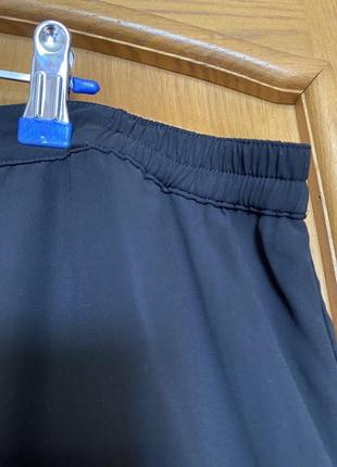 Крутые шифоновые юбка брюки палаццо 56-60 р8 фото