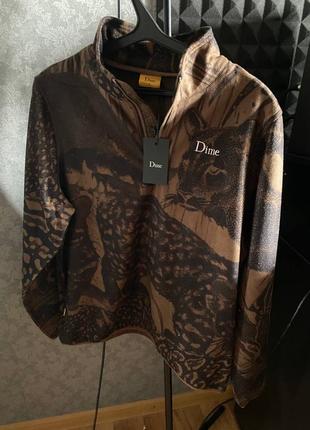 Кофта - зип dime - safari polar fleece "tan"