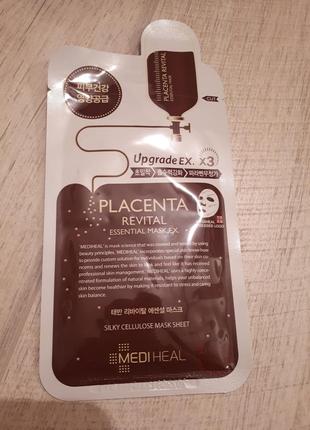 Маска mediheal placenta revital essential mask ex