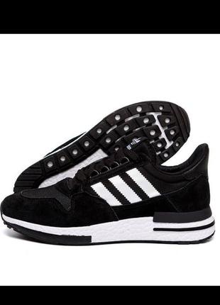 Мужские кроссовки сетка adidas black