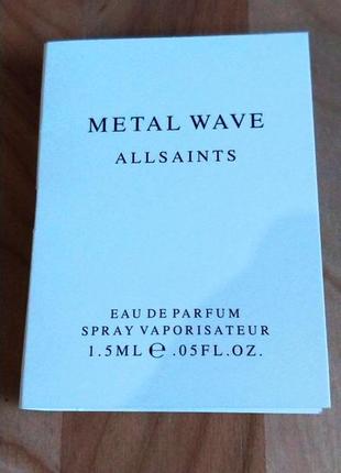 Allsaints metal wave парфумована вода1 фото