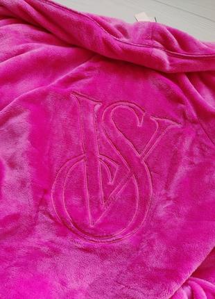 Затишний і м'який плюшевий халат victoria's secret оригінал6 фото