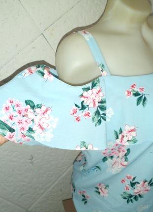 Блузка с цветами4 фото