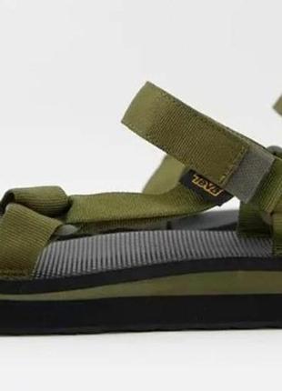 Teva original universal olive sport casual сандали туристические босоножки спортивние тактические трекинговие беговие4 фото