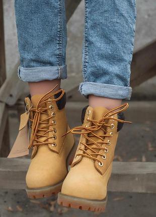 Шикарные женские термо ботинки timberland /осень/зима/весна😍4 фото