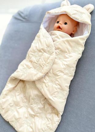 Спальный мешок, конверт для новорожденных1 фото