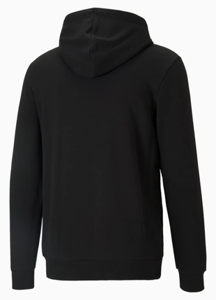 Кофта (худі) чоловіча puma essentials big logo hoodie (586688 01)2 фото