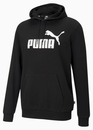 Кофта (худі) чоловіча puma essentials big logo hoodie (586688 01)