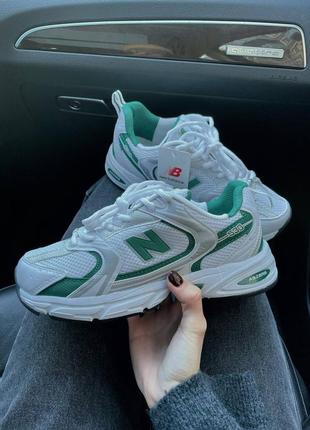 Женские кроссовки new balance 530 green