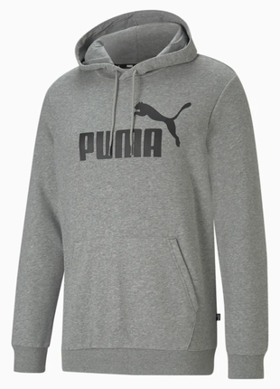 Кофта (худи) мужская puma essentials big logo hoodie (586688 03)1 фото