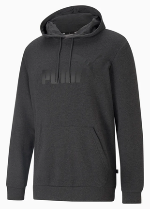 Кофта (худи) мужская puma essentials big logo hoodie (586688 07)1 фото