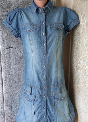 #распродажа акция 1+1=3 #please италия#джинсовое платье баллон #2 фото
