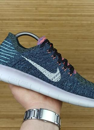 Кроссовки nike free rn flyknit размер 40 (25,5 см.)