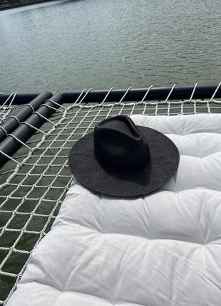 Капелюх літній, шляпа летняя федора4 фото