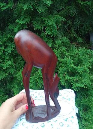 Продам винтажную статуэтку из южноафриканского дерева