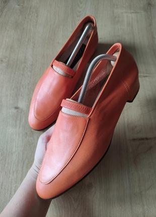 Супер стильные туфли слиперы  marc cain, германия ,оригинал . размер 38.