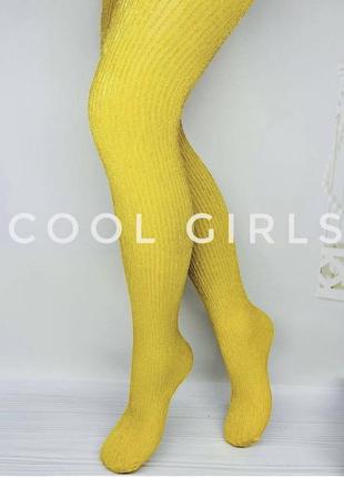 Колготи капронові з люрексом