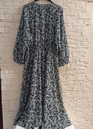 Женская шифоновая платье в виде батал размер 52-543 фото