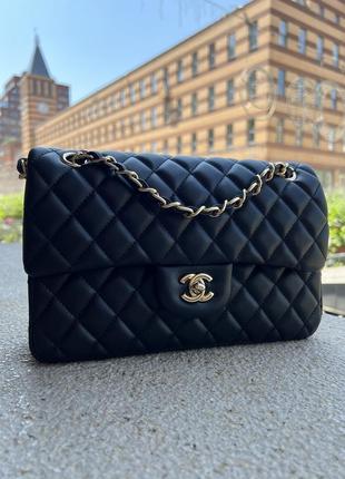 Женская черная сумка из экокожи люксового качества украина8 фото