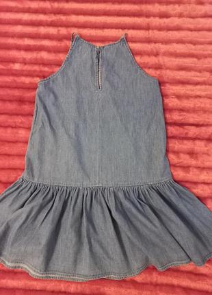 Платье сарафан джинс 2