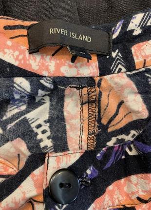 Шорты с карманами из вискозы river island5 фото