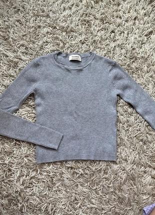 Топ кофта рубчик s-m  zara pull&amp;bear