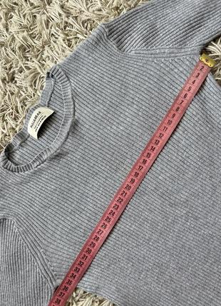 Топ кофта рубчик s-m  zara pull&bear3 фото