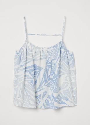 Нежный топ из микса льна h&m,p. m