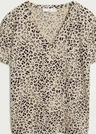 Стильна футболка лео mango