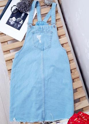 Джинсовий сарафан 3
