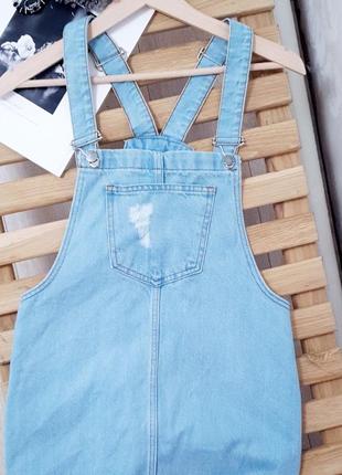 Джинсовий сарафан 2