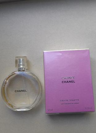 Chanel chance залишок 1.5 мл у флаконі оригінал