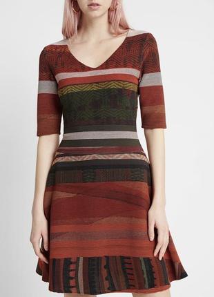 Desigual women's boho striped dress женское платье