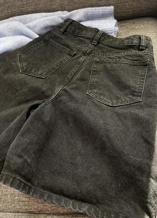 Стильные джинсовые шорты с высокой посадкой 💣9 фото