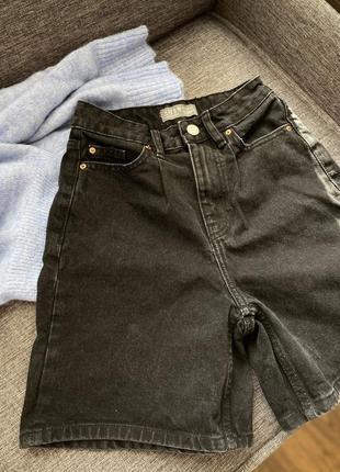 Стильные джинсовые шорты с высокой посадкой 💣3 фото