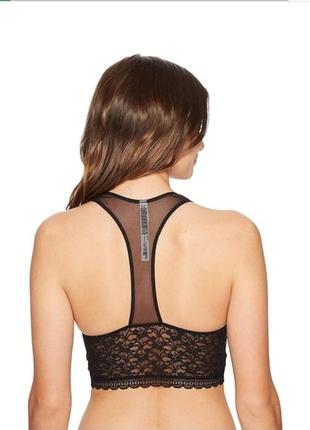 Бюстгальтер free people stay with me soft bra black, xs2 фото