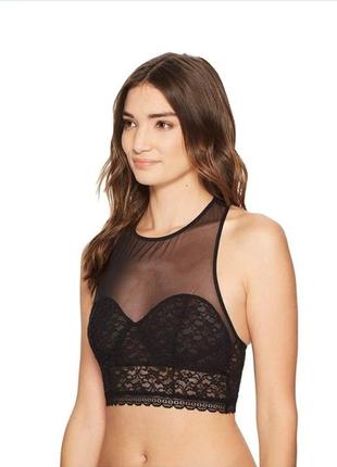 Бюстгальтер free people stay with me soft bra black, xs9 фото